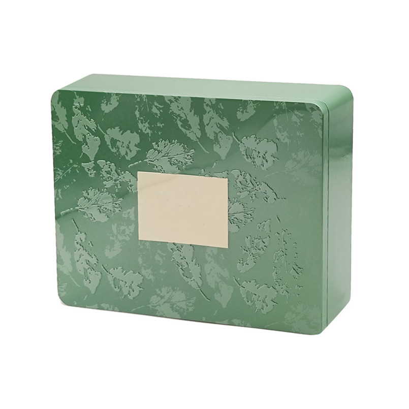custom Custom Rectangle Tin Boxes Customised for Tea Packaging online