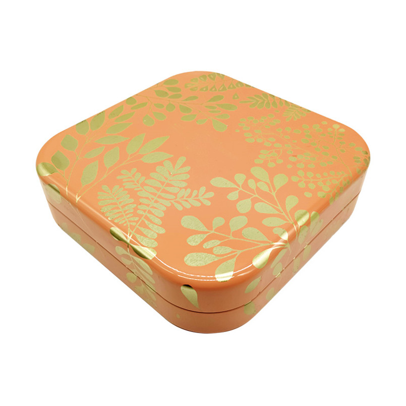 custom Customized Square Tin Box Packaging: Custom Metal Square Bags Tin Container with Unique Size and Elegant Design online