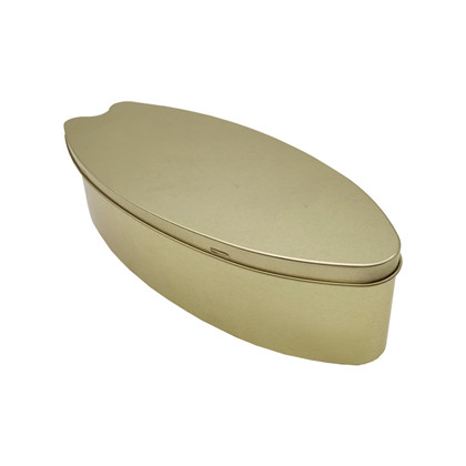 Oval Metal Small Metal Mini Tin Boxes For Crafts