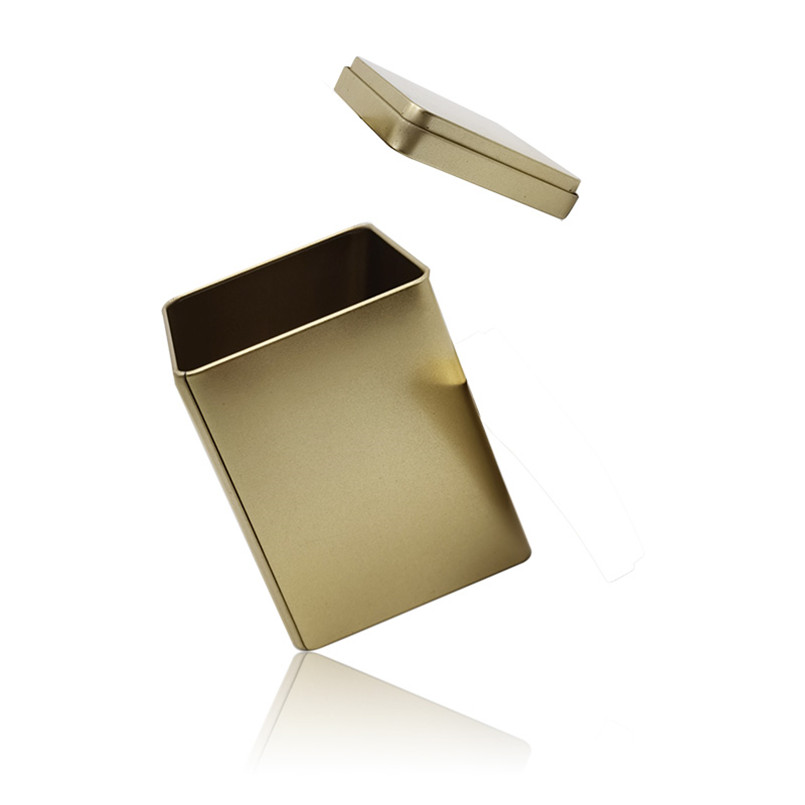 custom Premium Empty Square Tea Tin Cans Set in Durable Metal Canisters for Fresh and Fragrant Loose Leaf Tea Storage online