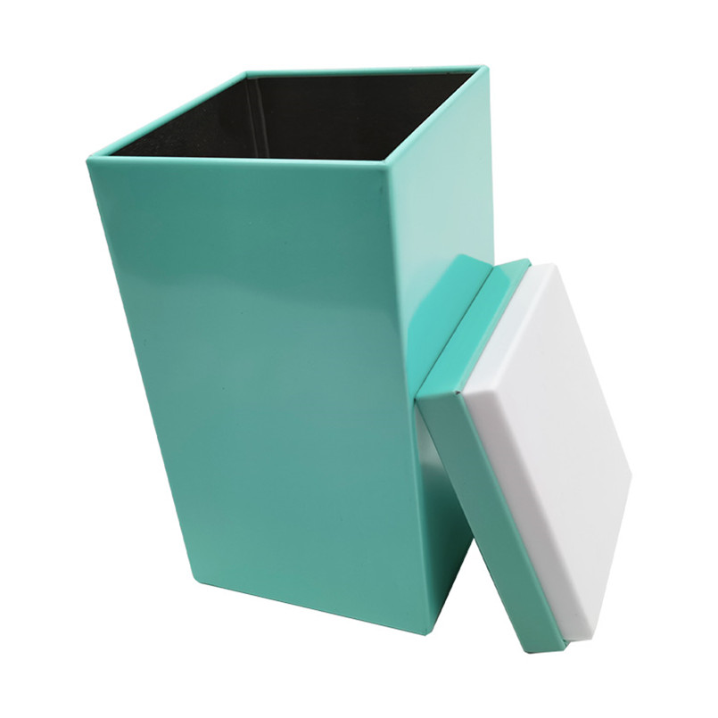 custom Wholesale Custom Premium Quality Square Metal Tea Tin Box for Organic Tea Leaves online