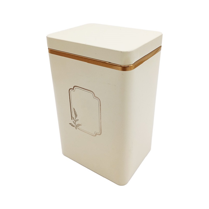custom Wholesale Eco-Friendly Printing Stylish Metal Square Tea Packaging Tin Box online