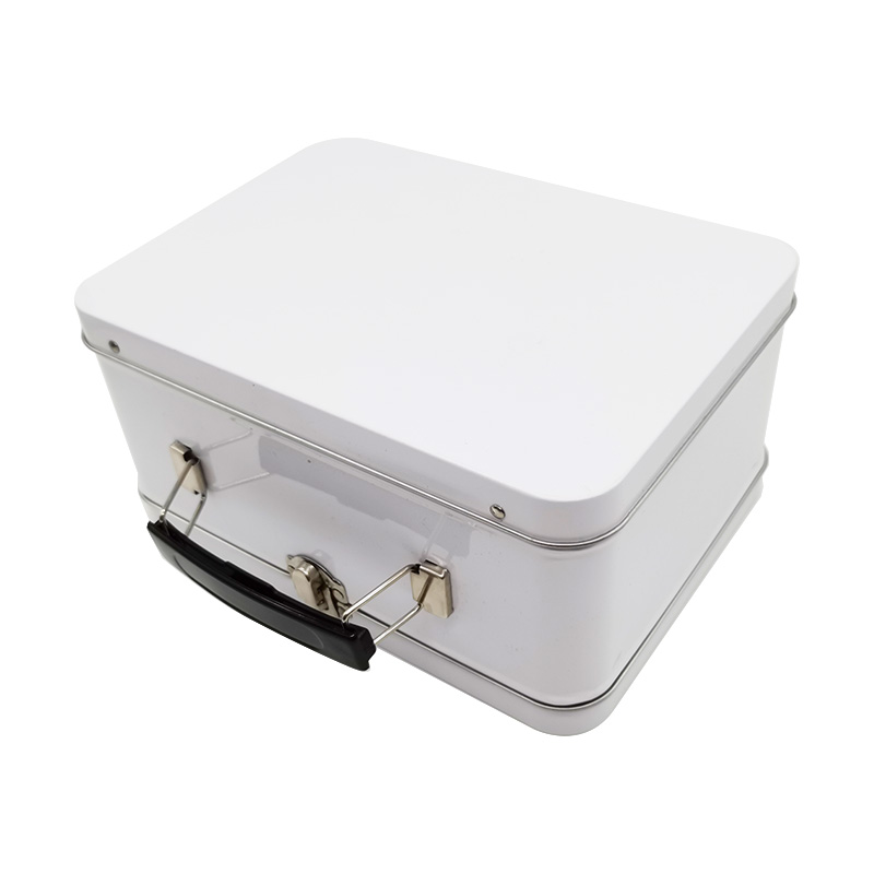 custom Hinged Metal Case Small Tin Box With Hinge Product online