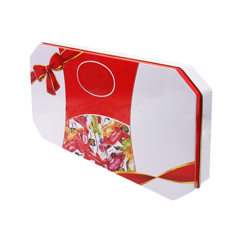 good quality Cheap Food Grade Recycled Tinplate Custom Print Tin Van for Cookies wholesale