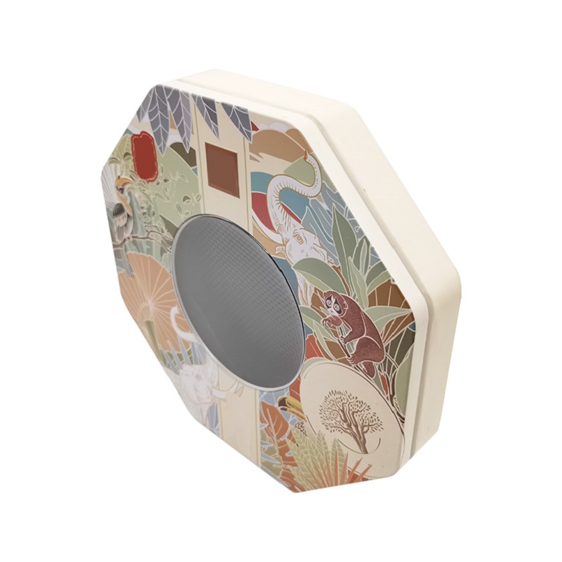 good quality Fashionable Food Grade Tinplate Large Printed Customised Cookie Box Tin wholesale