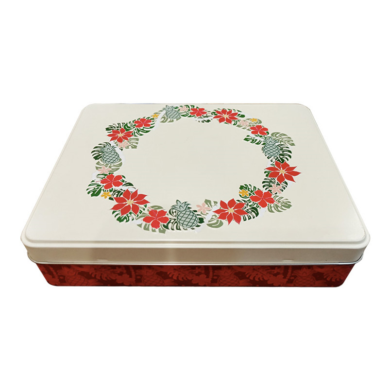 Wholesale Premium Custom Printing Large Waterproof Metal Storage Box for Chocolate