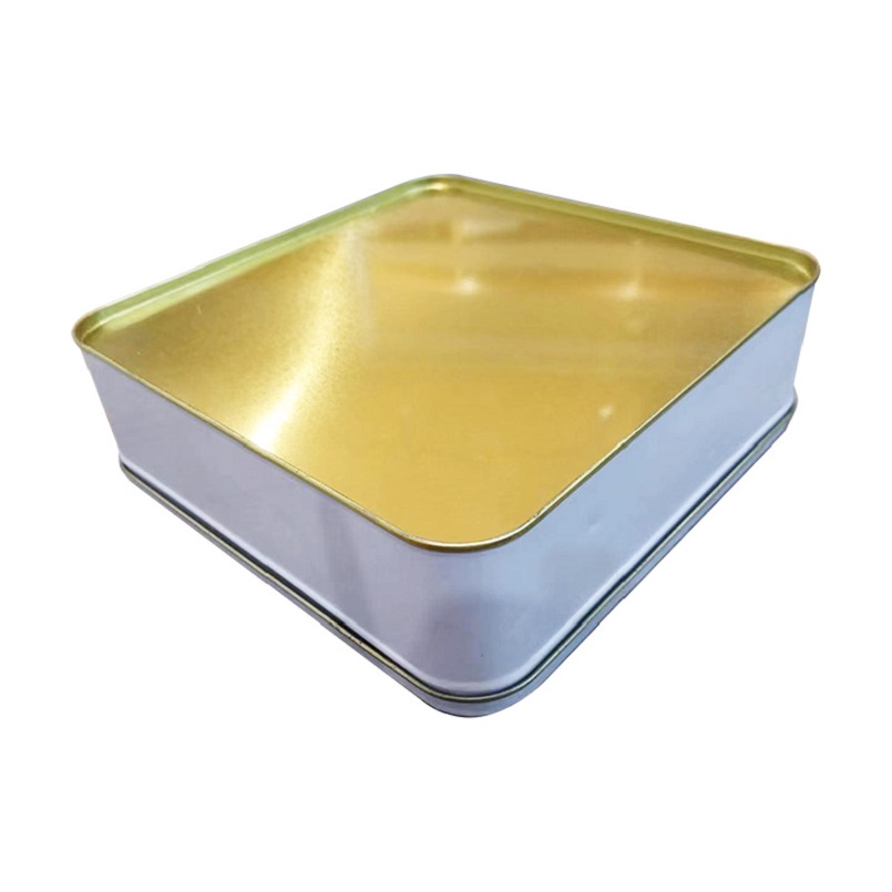 Good Quazlity Customized Stylish Square Herbal Tea Metal Boxes for Gift